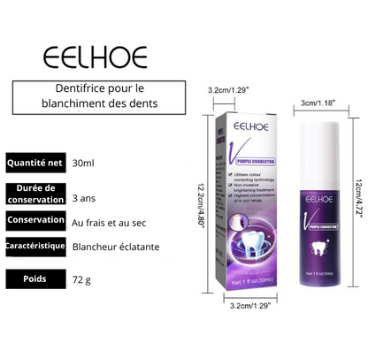 Dentifrice Violet pour les Soins Bucco-Dentaires