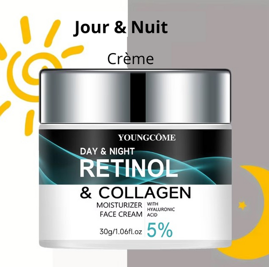 Crème au Rétinol Nourrissante et Éclaircissante